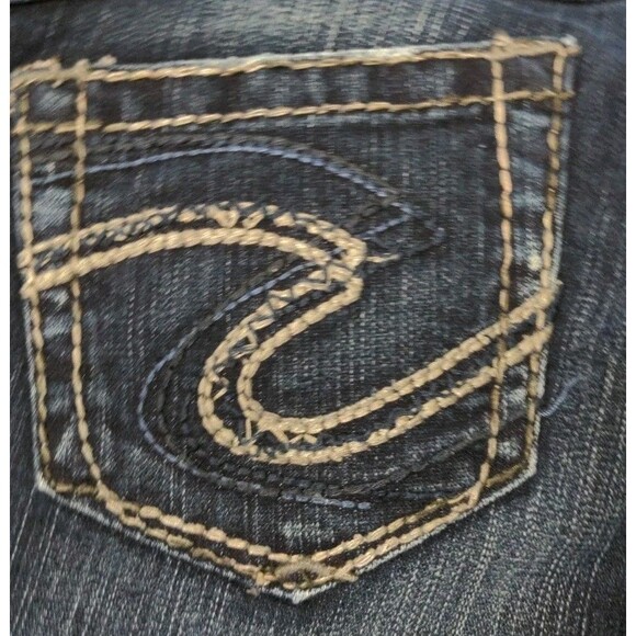 Silver Jeans Women’s Tuesday 16 1/2 29/31 Blue Low Rise Slim Bootcut Medium Wash - Picture 9 of 11